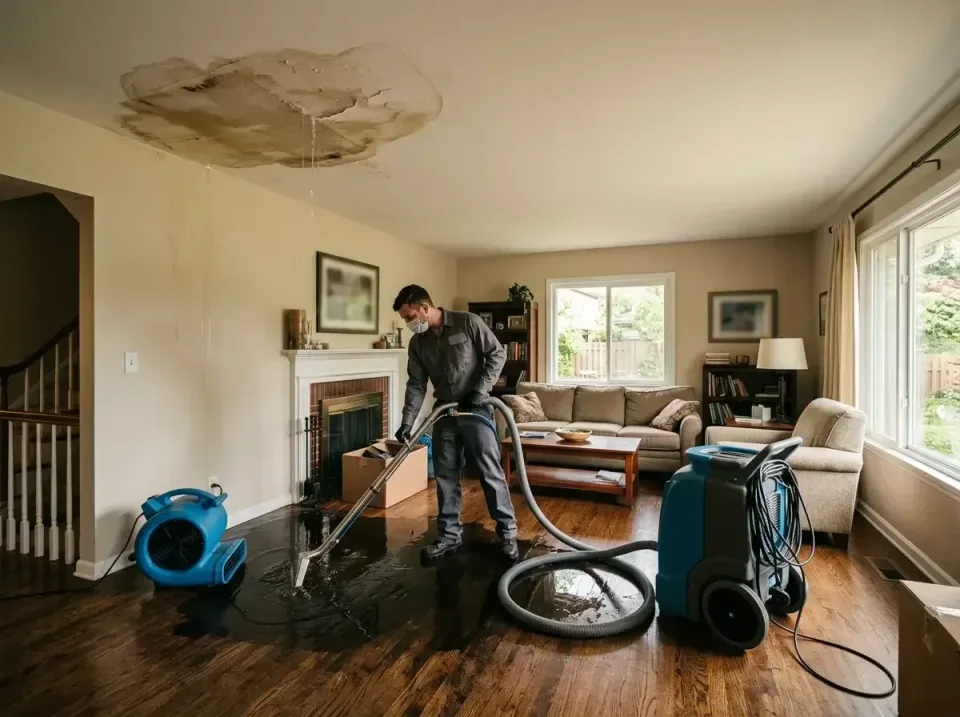 attic-pipe-burst-ceiling-drip-008 — frequently asked questions, Water Damage Restoration & Carpet Care in Huntington Beach,…